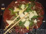 Recette Carpaccio de boeuf à l' italienne