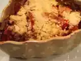 Recette Crumble de tomates aux amandes et parmesan