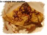 Recette Crèpe fourrée chocolat-poire