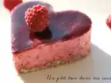 Recette P'tit gâteau individuel framboise et chocolat blanc