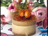 Recette Crème caramel-café, mousse mascarpone café sur spéculoos épicés
