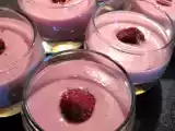Recette Mini bavarois express aux framboises.