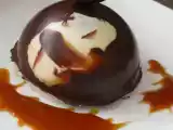 Recette Bombe chocolat - caramel au beurre salé