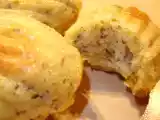 Recette Madeleines au gorgonzola et aux pistaches