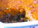 Recette Variations d'automne - parmentier de patates douces aux légumes & soupe de betteraves