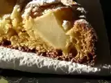 Recette Gâteau pommes-amandes au mascarpone