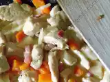 Recette Emincé de poulet aux légumes d'automne