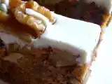 Recette Gâteau d'automne (carotte, potimarron, fruits secs, épices...)