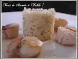 Recette Risotto aux noix de saint jacques et xérès