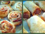 Recette Mini-friands et spirales jambon-fromage