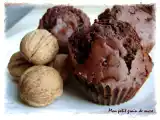 Recette Muffins explosifs choco-noix