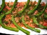 Recette Carpaccio de saumon à l'aneth, salicorne et asperges