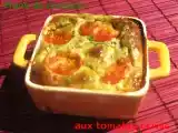 Recette Flans de cresson et tomates cerise
