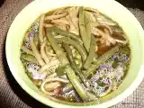 Recette Vegetable noodle soup / soupe aux nouilles de riz et aux légumes / ??????? ??? ? ??????