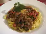 Recette Sauce bolognaise au veau et aux épinards