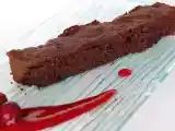 Recette Le gâteau au chocolat, canneberges et porto, sans gluten