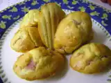 Recette Madeleine à la ciboulette et au jambon