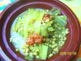Recette Tagine de blettes et pois chiche