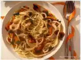 Recette Spaghetti au potimarron & à la sauge croustillante