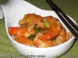Recette Crevettes szechuan