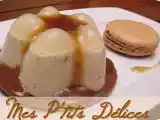 Recette Petits bavarois poire-spéculos sur praliné feuilleté