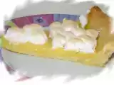 Recette Tarte au citron meringuée avec creme au micro onde