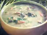 Recette Soupe au poulet et aux épinards, mais quelle soupe !!!!!!!!