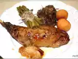 Recette Cuisses de pintade, aux pommes acides et calvados