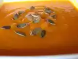 Recette Soupe de potiron et de carottes aux graines de courge