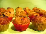Recette Mini muffins salés aux tomates séchées, parmesan et origan