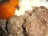 Recette Ragoût de boulettes crémeux