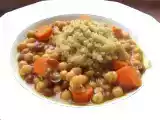 Recette Quinoa-pois chiche façon couscous (sans gluten)