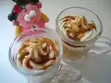 Recette Verrines de pommes fondantes anisées et mousse de ricotta au caramel