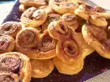 Recette Des petits palmiers amandes et chocolat