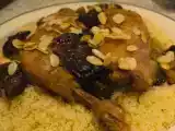 Recette Dîner oriental 1 - tajine aux pruneaux et aux amandes