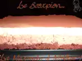 Recette Le scorpion (gâteau chocolat noir et chocolat blanc au tahiné)