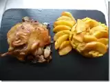 Recette Canard confit aux pommes et sa polenta