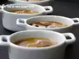Recette Velouté de châtaigne et dés de foie gras poêlés