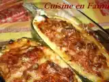 Recette Courge spaghetti farcie au veau