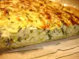 Recette Tarte a la courgette et au fromage