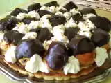 Recette Tarte aux profiterolles