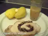 Recette Rôti de porc farci aux champignons