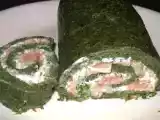 Recette Roulé aux épinards, saumon et boursin