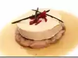 Recette Foie gras d'oie poché, chutney de coing et gelée à la vanille
