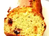 Recette Cake au citron, graines de pavot et canneberges
