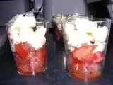 Recette Verrine feta tomate