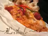 Recette Repas de poulet fajitas en papillote