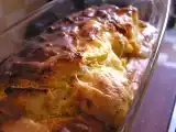 Recette Cake chorizo/pomme/fromage au lait de brebis et de vache,