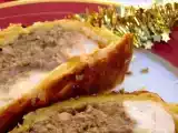Recette Blancs de poulets farcis au foie gras et aux cèpes