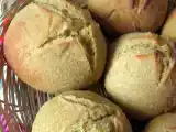 Recette Pains de maïs au levain naturel et miel de lavande